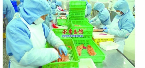 歐美需求激增，青島海產(chǎn)品加工企業(yè)全力以赴趕訂單